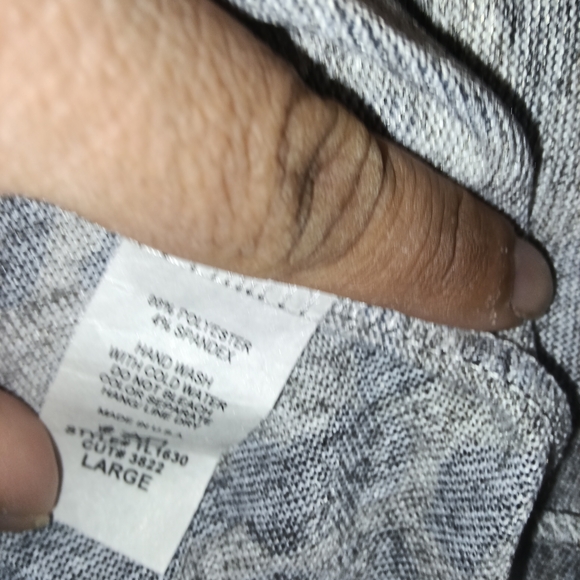 🦄BomBom Stylish Leopard Print V-Neck Long Sleeve Top Size Large - Picture 5 of 6